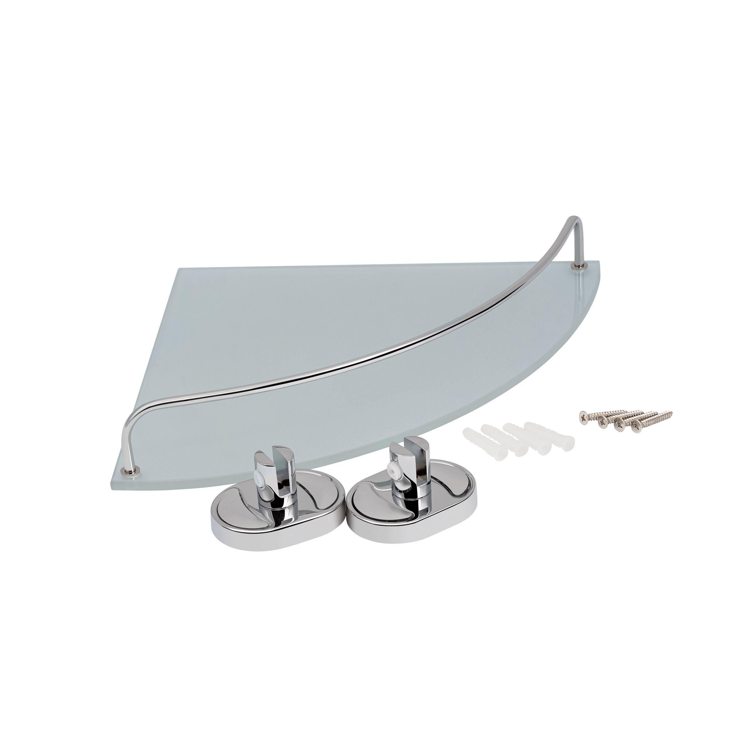 Полиця для ванної кімнати кутова Kroner KRM Elbe - ACG2921-1