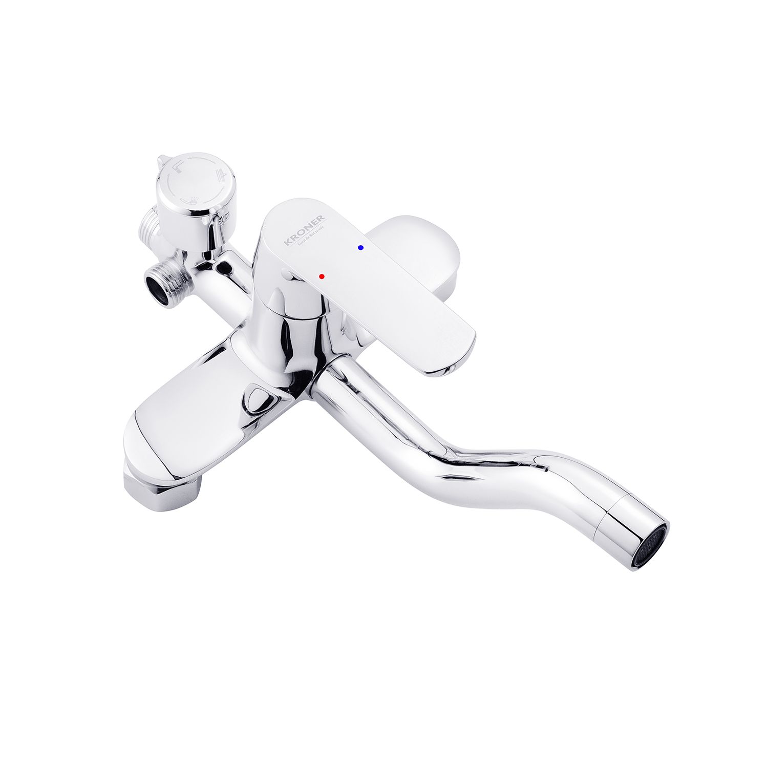 Набор 2 в 1 душова система Kroner Armada-C064K + змішувач Hagen-C010