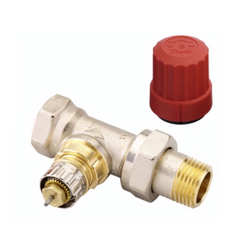 Кран термостатический Danfoss RA-N 1/2" для радиатора прямой (013G0014)