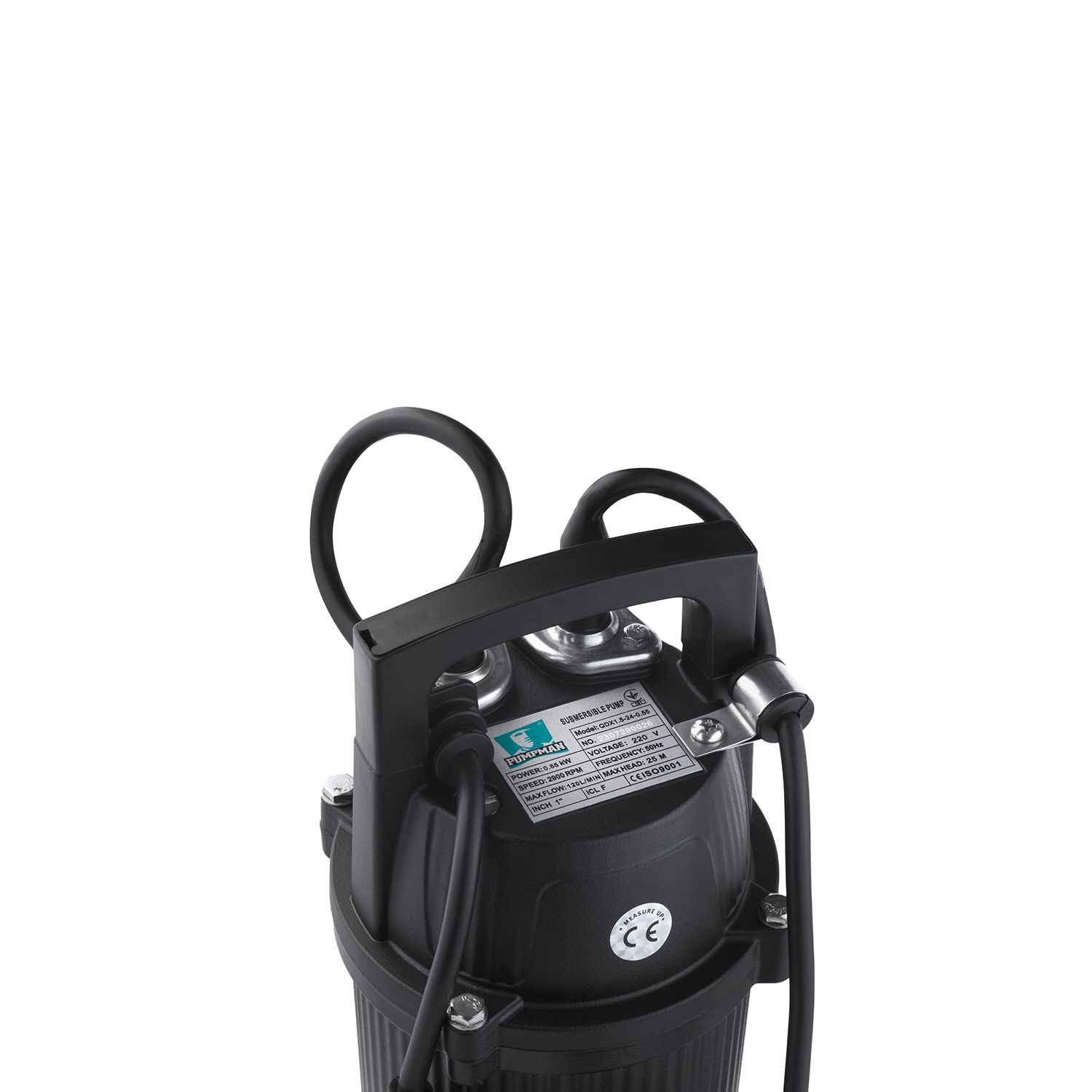 Насос дренажний Pumpman QDX1,5-24-0,55 кВт Hmax 25 м Qmax 7,2 куб.м 550 Вт