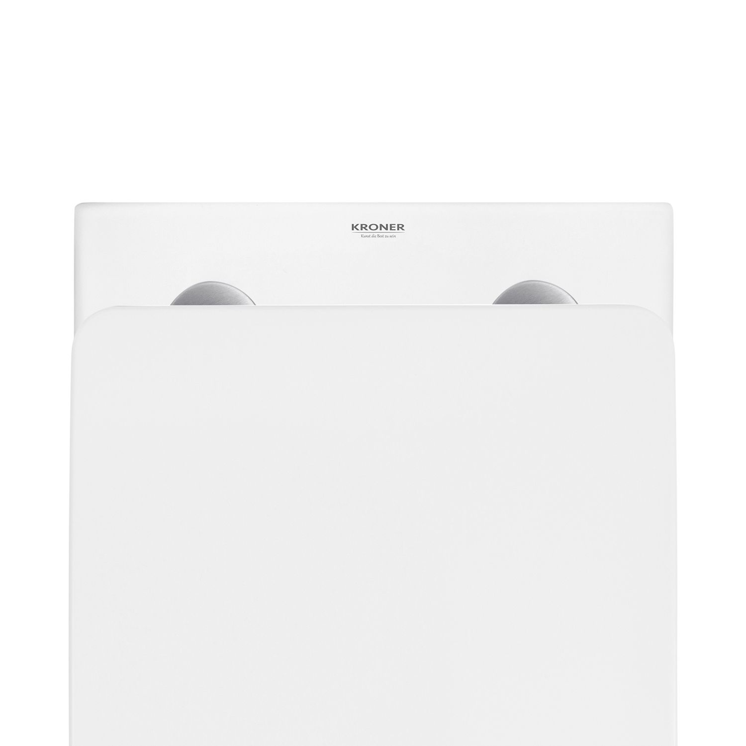 Унітаз підвісний безобідковий Kroner Eifel WHI483429 TORNADO з сидінням (KE483429WHIT)