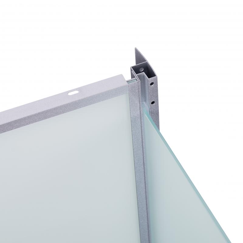 Lidz Вертикальний профіль сатин для високого піддону TANI HIGH