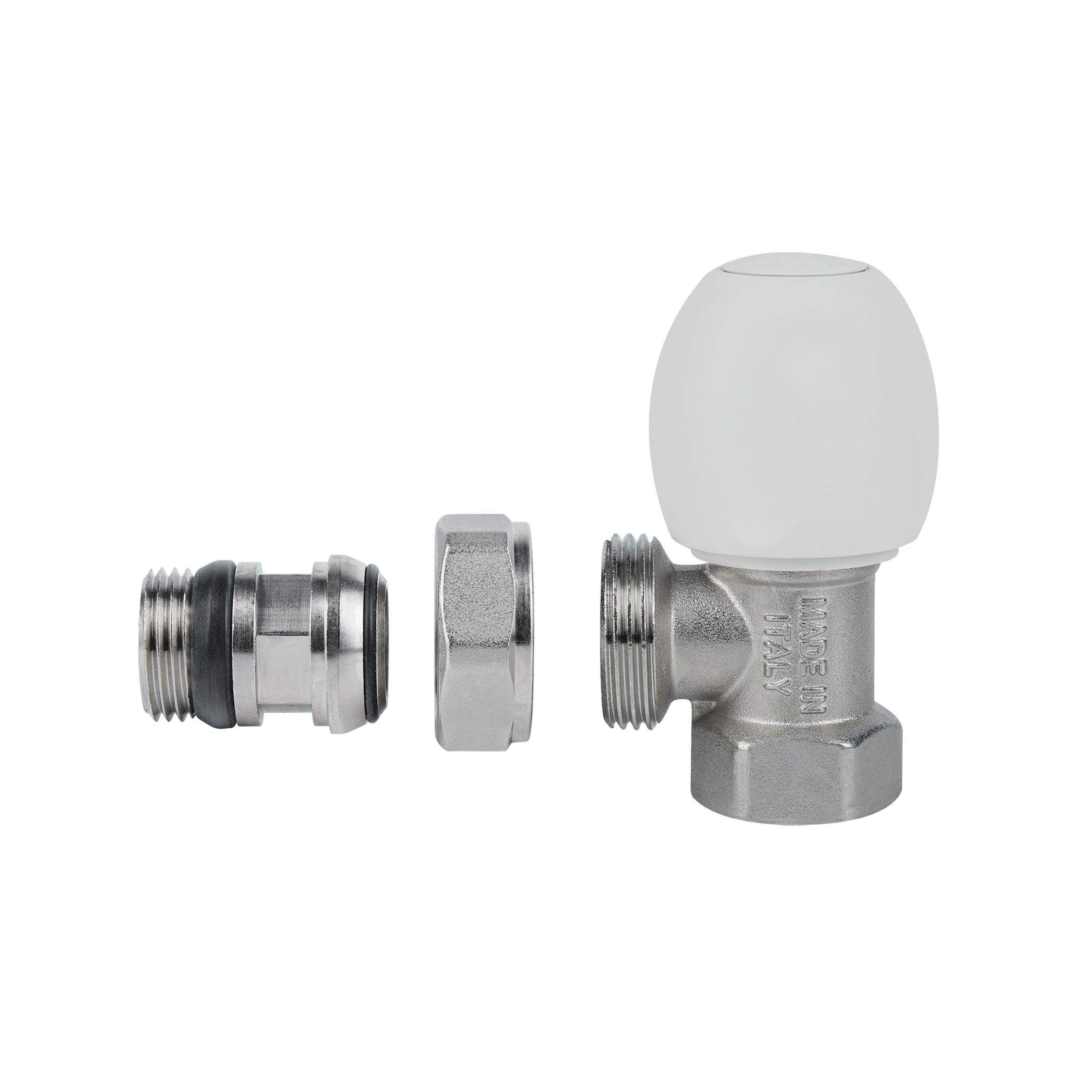 Кран радиаторный Icma 1/2" с антипротечкой угловой №844