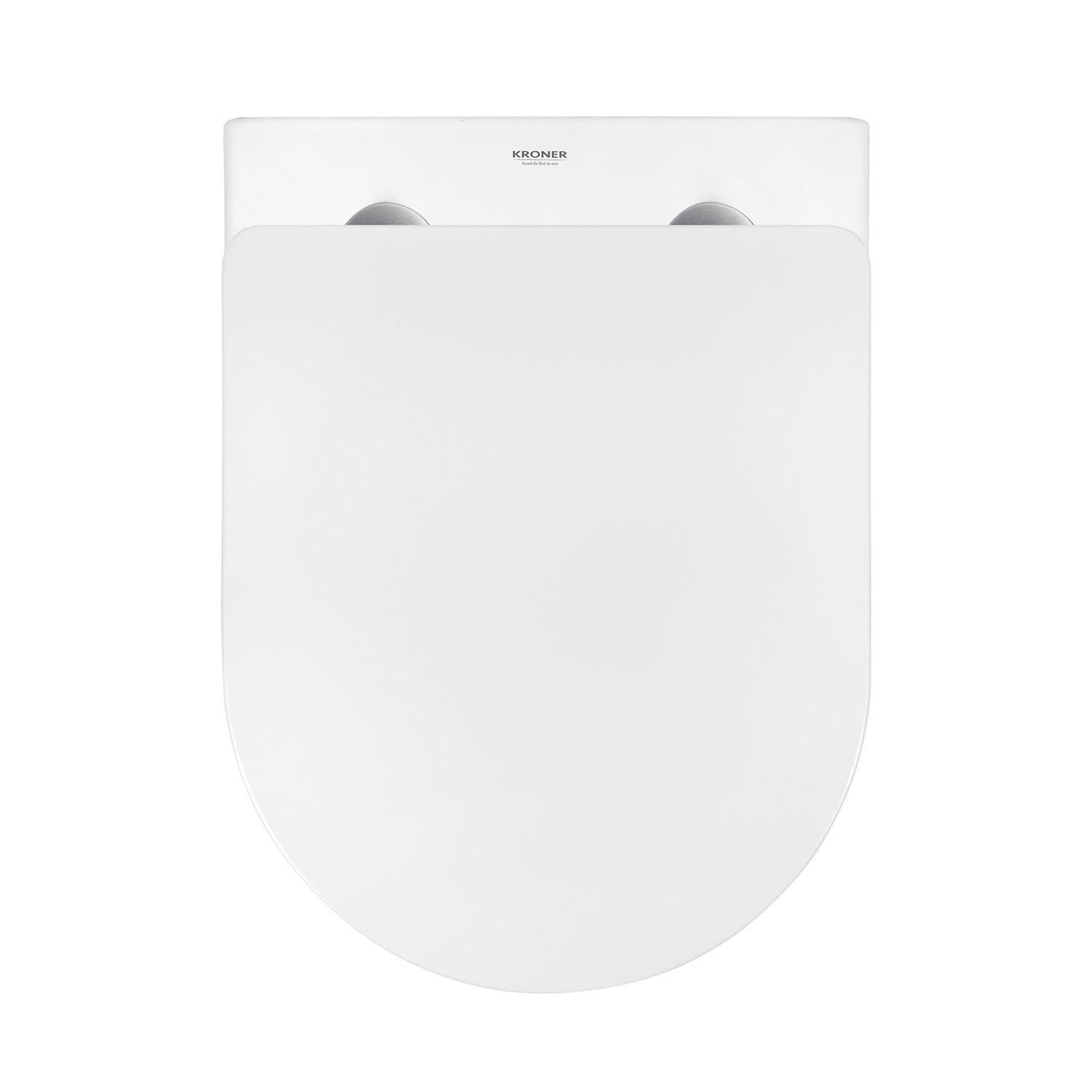 Унітаз підвісний безобідковий Kroner Harz WHI483632 TORNADO з сидінням (KH483632WHIT)