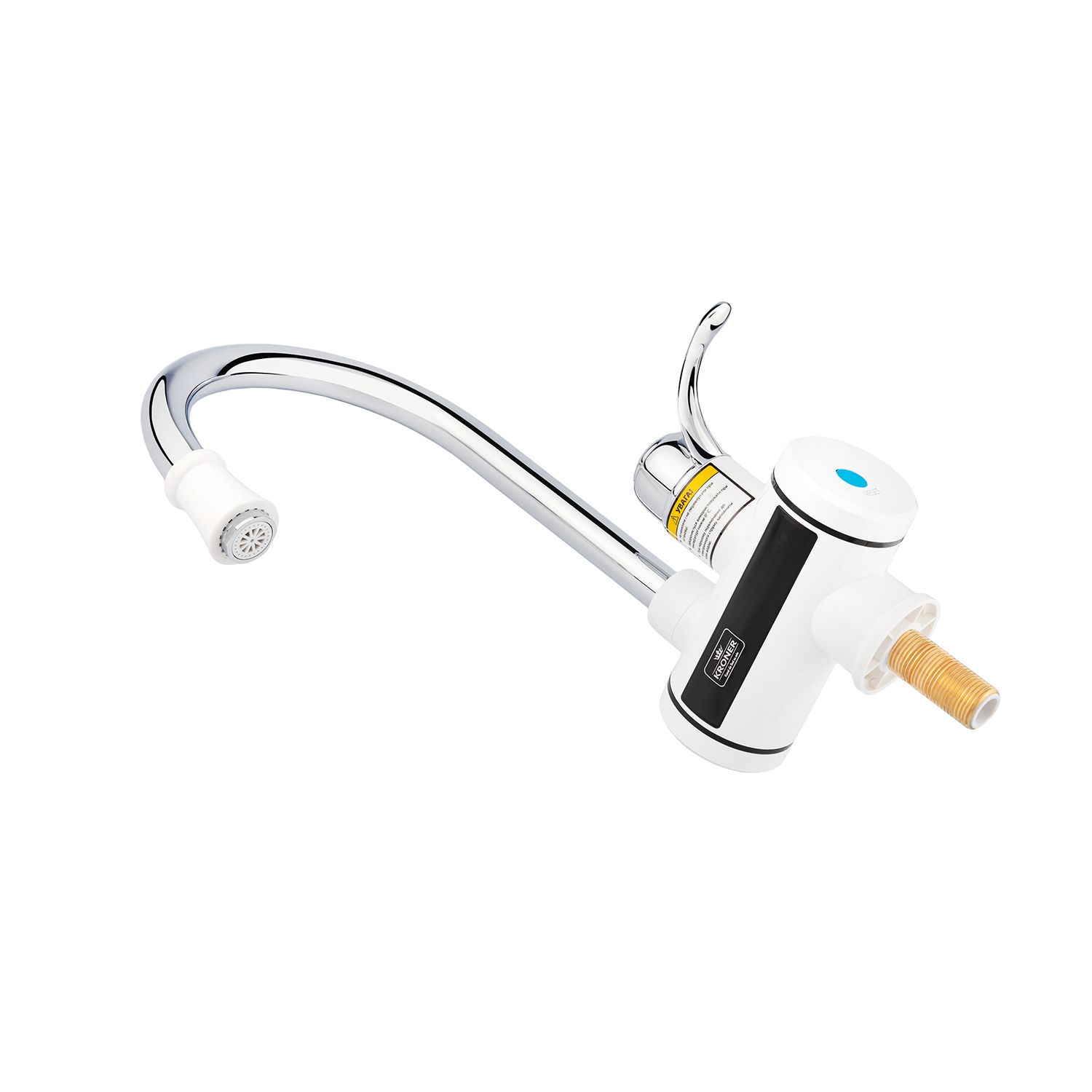 Проточний водонагрівач Kroner KRM Volt - CW091 з дисплеєм