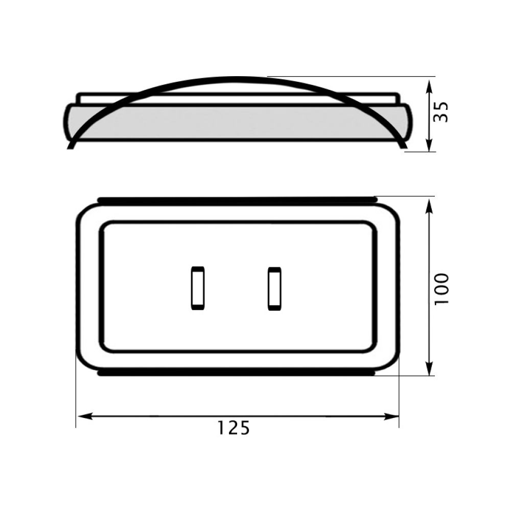 Мыльница Potato P201-1