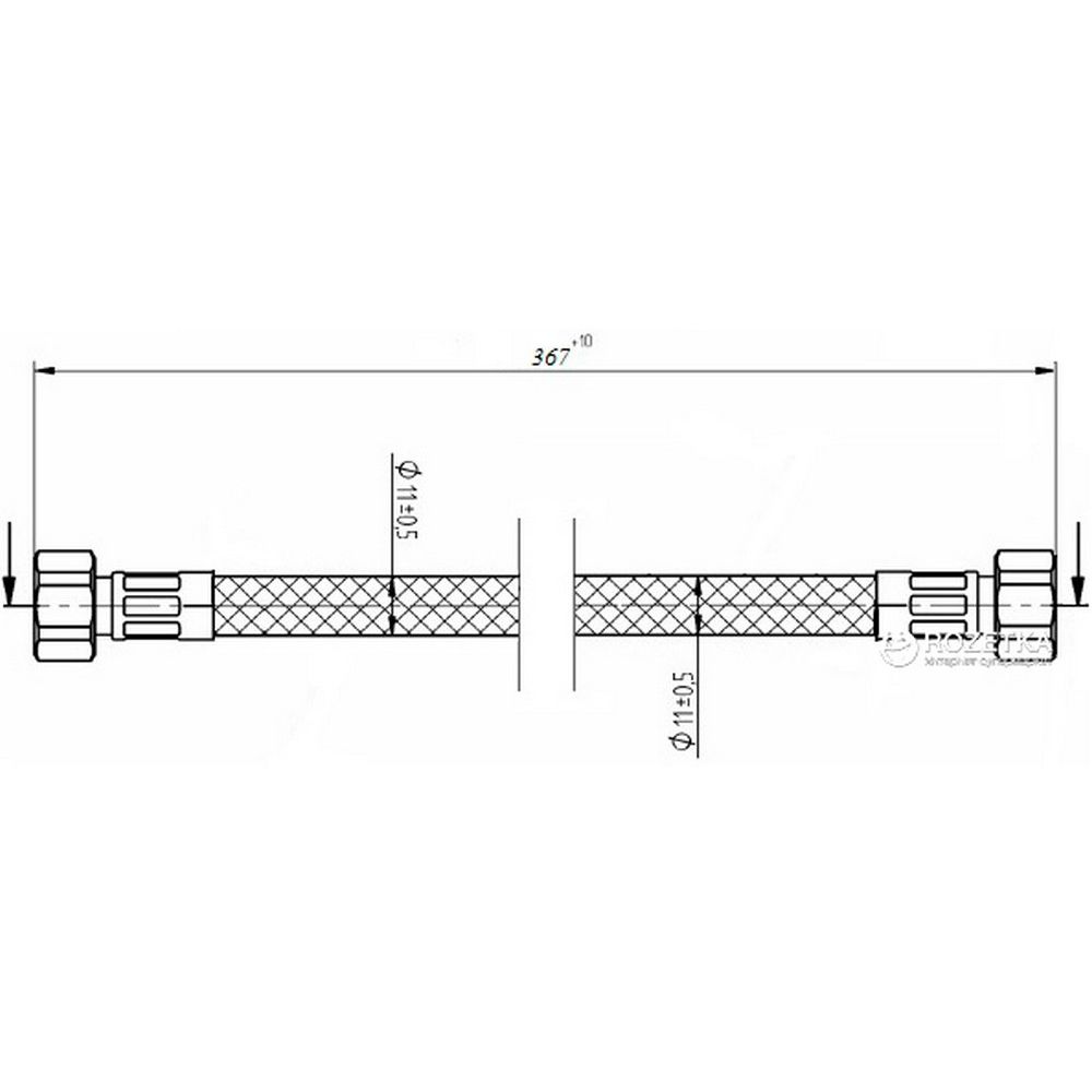Гибкая подводка для водопровода Grohe 42233000
