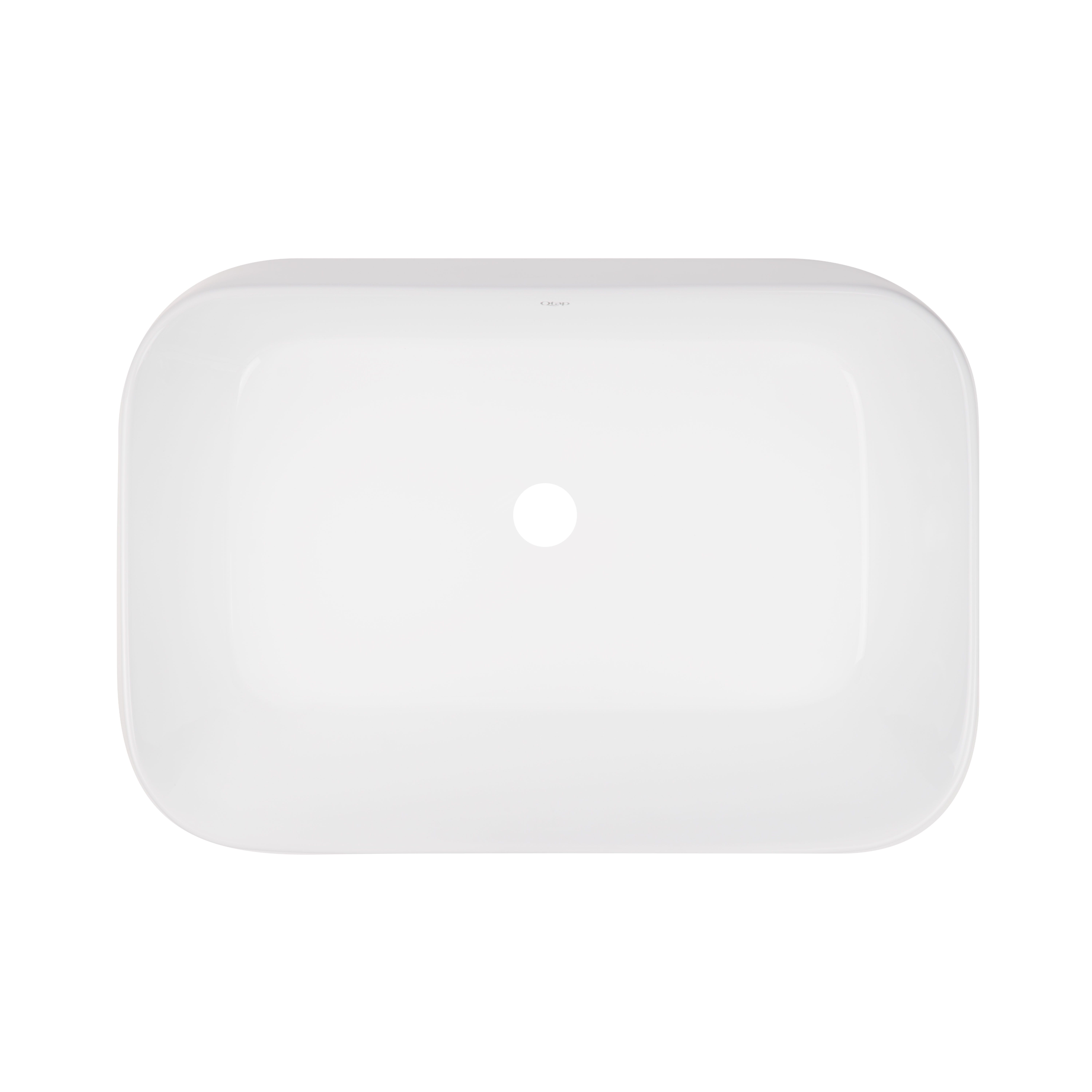 Раковина-чаша Qtap Scorpio 550х390х120 White QT14112243WN