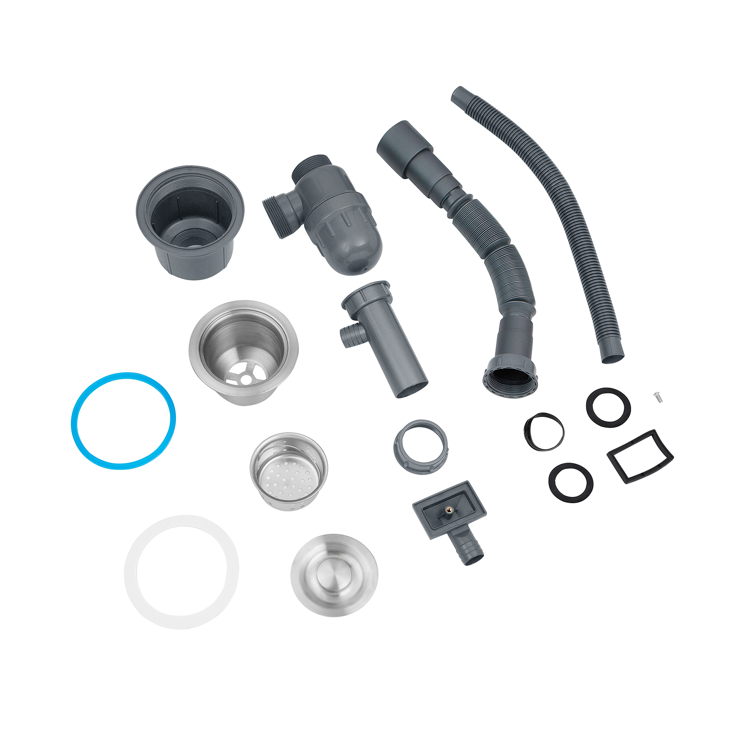 Кухонна мийка Kroner KRP Derby - 6050HM Brush (2,5/0,5 мм)