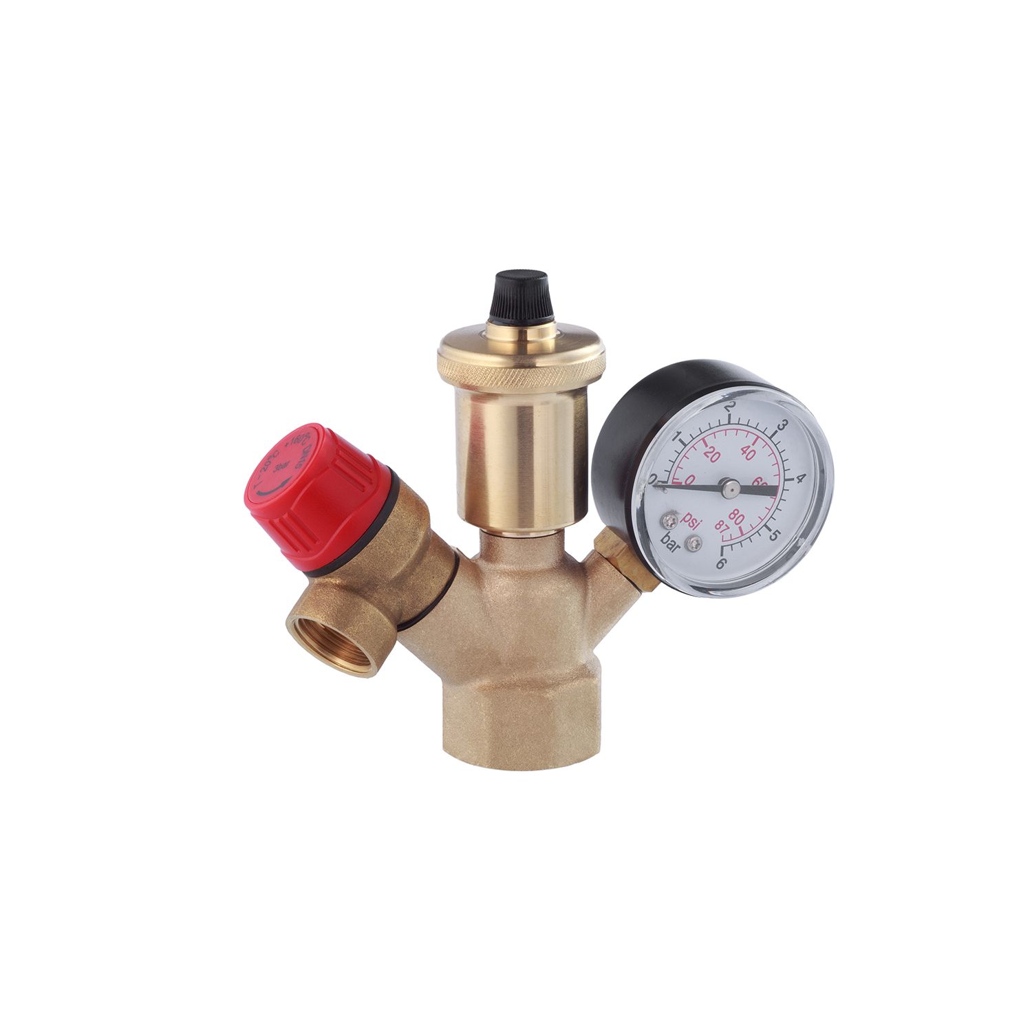 Група безпеки котла STA 1" латунна