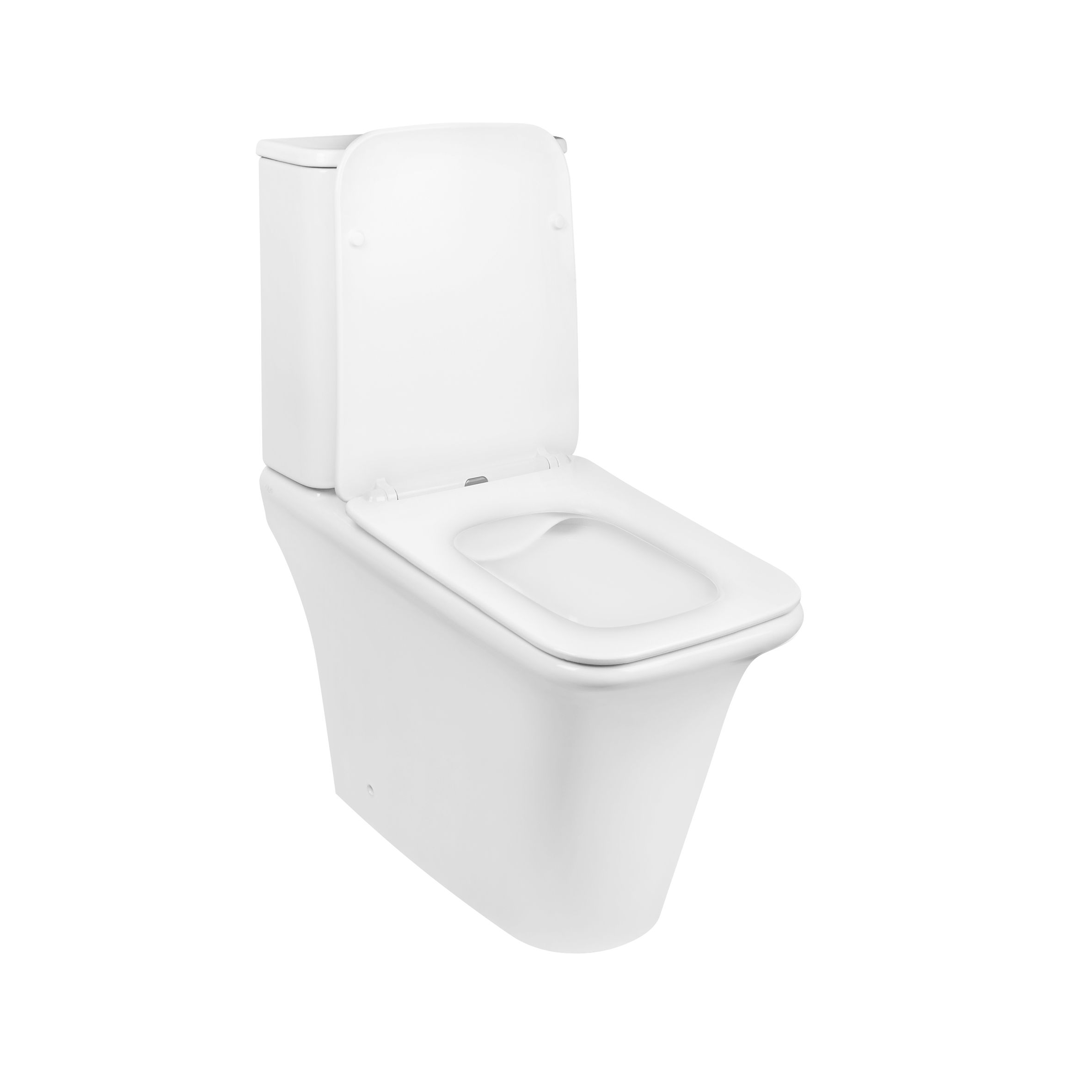 Унітаз-компакт Qtap Kalao безобідковий з сідінням Soft-close QT08221213AW