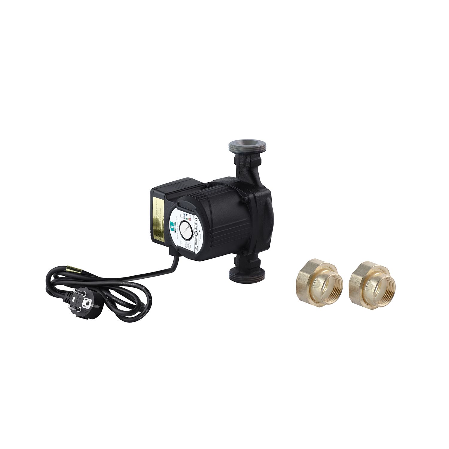 Насос циркуляційний Pumpman GRS25/40/180 Нmax 4 м Qmax 3 куб.м 88 Вт з гайками