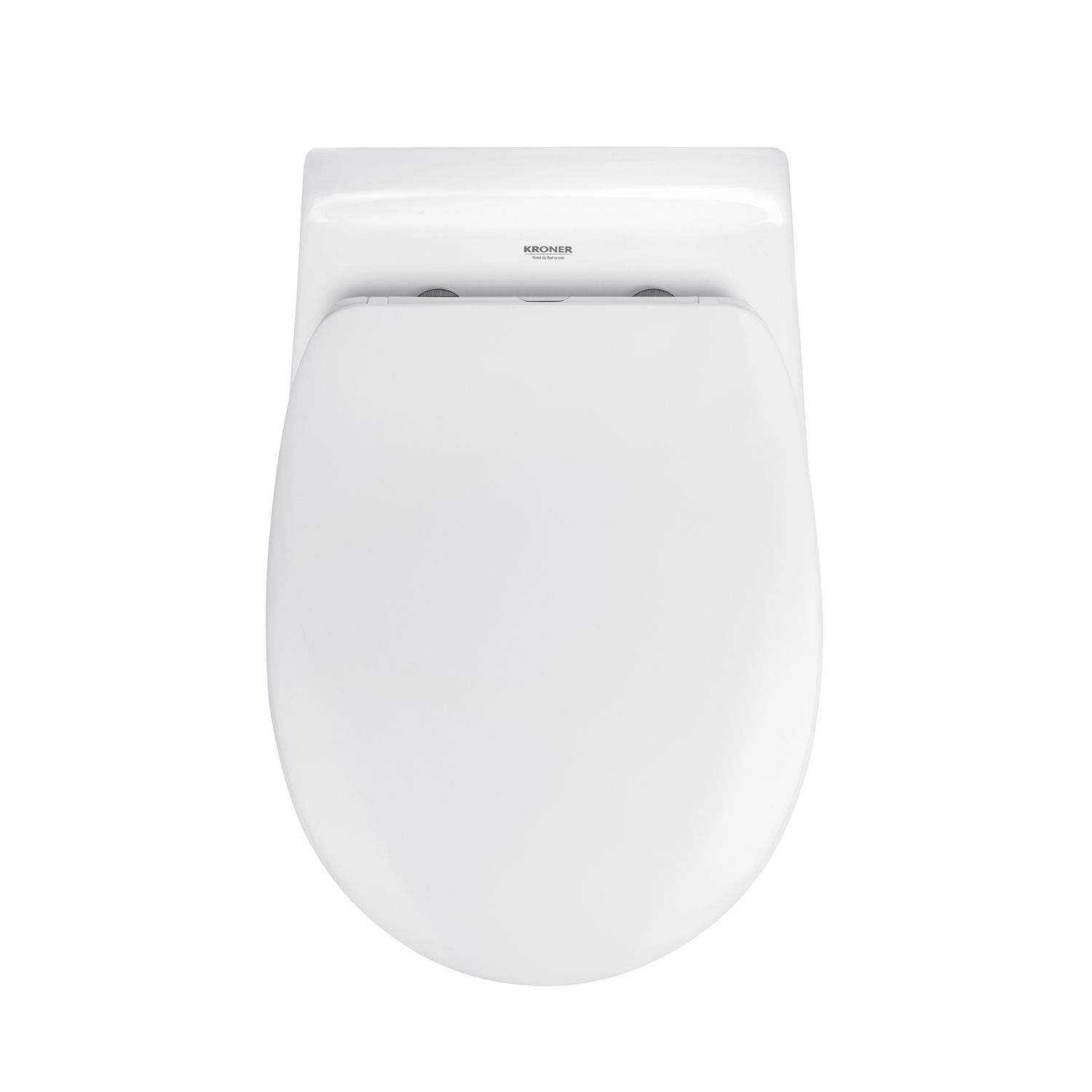 Унітаз підвісний безобідковий Kroner Oker WHI533536 RIMLESS з сидінням (KO533536WHIR)