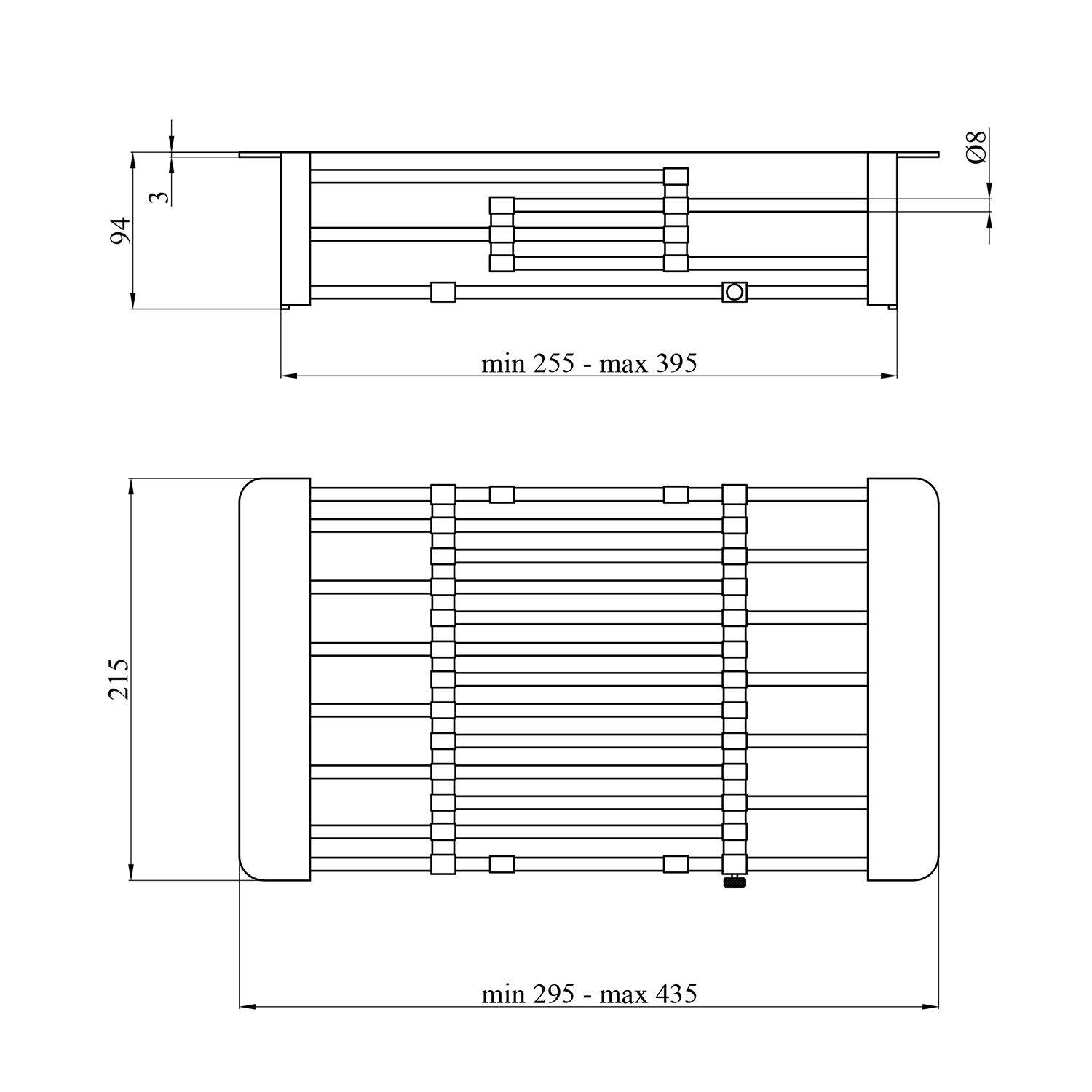 Кошик для мийки Kroner KRP Trocken - 024