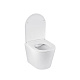 Унітаз підвісний безобідковий Kroner Armada WHI513636 RIMLESS з сидінням Slim Duroplast / Soft-close / Quick relase (KA513636WHIR)