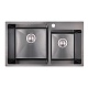 Кухонная мойка Imperial Handmade S7843BL 2.7/1.0 мм (IMPS7843BRPVDH10)