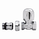 Кран радиаторный Icma 1/2" с антипротечкой прямой №1113