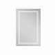 Дзеркало Qtap Cardinal 650х900 з LED-підсвічуванням Touch, з антизапотіванням, з димером, рег. темп. кольору (3000-6500K) Reverse QT0478C6590