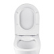 Унітаз підвісний безобідковий Kroner Armada WHI513636 RIMLESS з сидінням Slim Duroplast / Soft-close / Quick relase (KA513636WHIR)