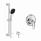 Душова система Grohe Euroeco з гарнітуром Vitalio Comfort 110 та шланговим підключенням 3274226929