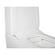 Унітаз-компакт Qtap Crow безобідковий з сідінням Soft-close QT05222170W