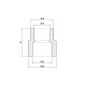 Муфта PPR Alfa Plast 25х20