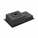 Кухонна мийка Kroner KRP Schwarze - 7848RHM PVD (3.0/1.0 мм)
