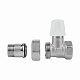 Кран радіаторний Icma 1/2" прямий без ручки №815