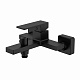 Змішувач для ванни Qtap Gemini (з душовим гарнітуром) QTGEM259BLM45682 Black Matt