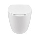 Унітаз підвісний Qtap Leo безобідковий з сидінням Soft-close QT11331002ERW