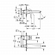 Змішувач прихованого монтажу для раковини Grohe BauLoop New 20289001