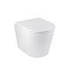 Унітаз підвісний Kroner Armada WHI513636 RIMLESS безобідковий з сидінням Slim Duroplast / Soft-close / Quick relase (KA513636WHIR)