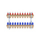 Колектор в зборі STA на 11 виходів 1"х3/4" з євроконусами, латунний