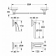Набор аксессуаров Grohe Essentials 40344001