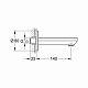 Излив Grohe BauCosmopolitan 13255000