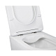 Унітаз підвісний Qtap Jay безобідковий з сідінням Soft-close QT07335176W