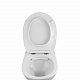 Унітаз підвісний безобідковий Kroner Oker WHI533536 RIMLESS з сидінням (KO533536WHIR)