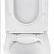 Унітаз підвісний безобідковий Kroner Armada WHI513636 RIMLESS з сидінням Slim Duroplast / Soft-close / Quick relase (KA513636WHIR)