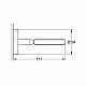 Держатель для аксессуаров Grohe BauCosmopolitan 40585001