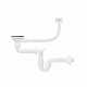 Сифон для кухонної мийки Kroner KRP Siphon - 010 3 1/2"х40 мм